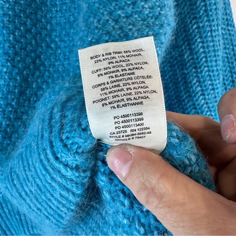 WILFRED ANTHROPOLOGIE Women’s Size L Sweater Wool Mohair Alpaca Blend Soft - Picture 8 of 16